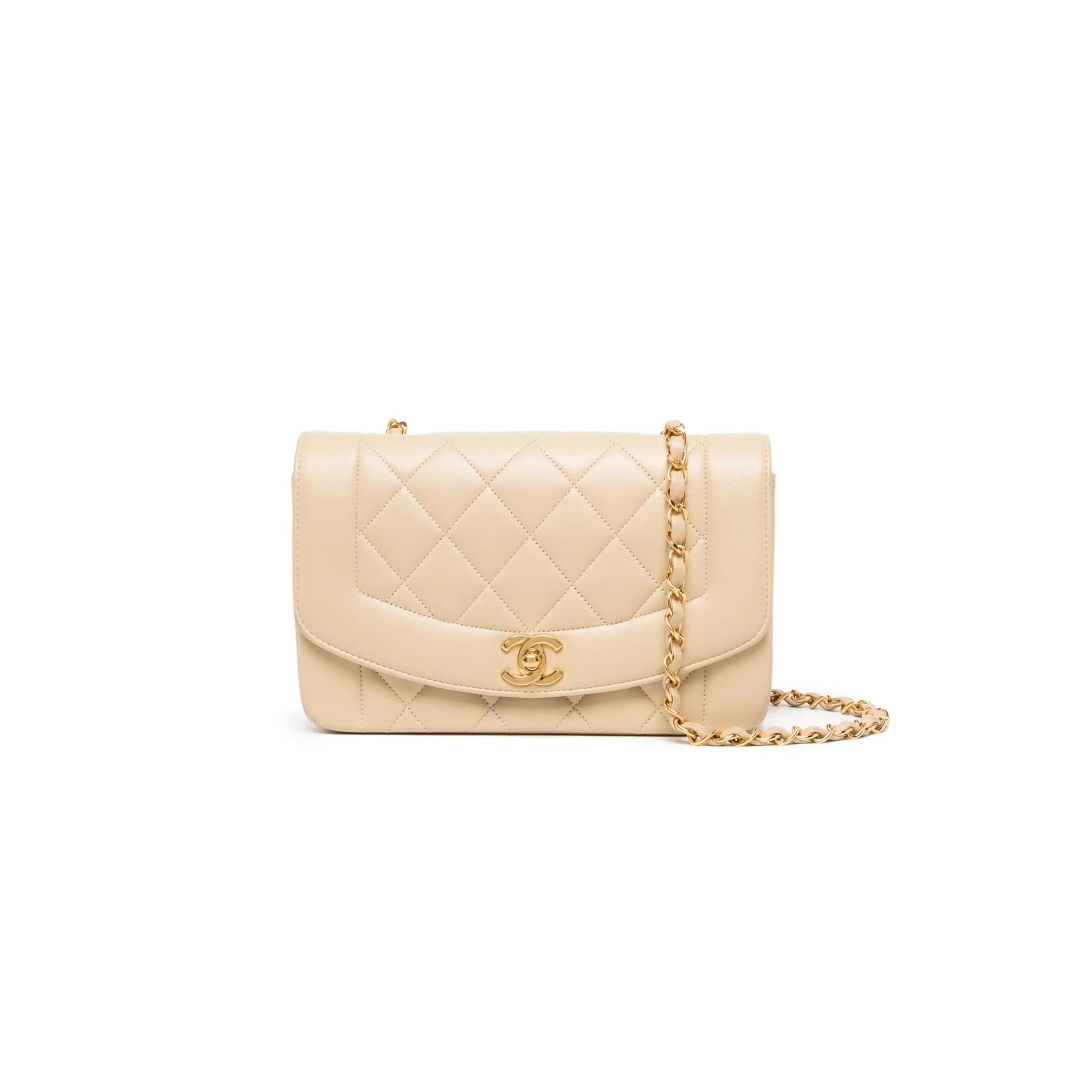 Ch**el small diana shoulder bag (22*14.5*7cm)